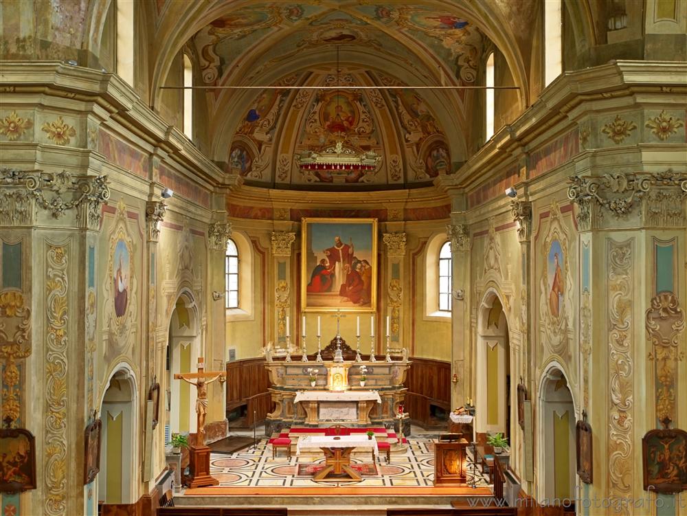 Tollegno (Biella, Italy) - Aps of the Church of San Germano